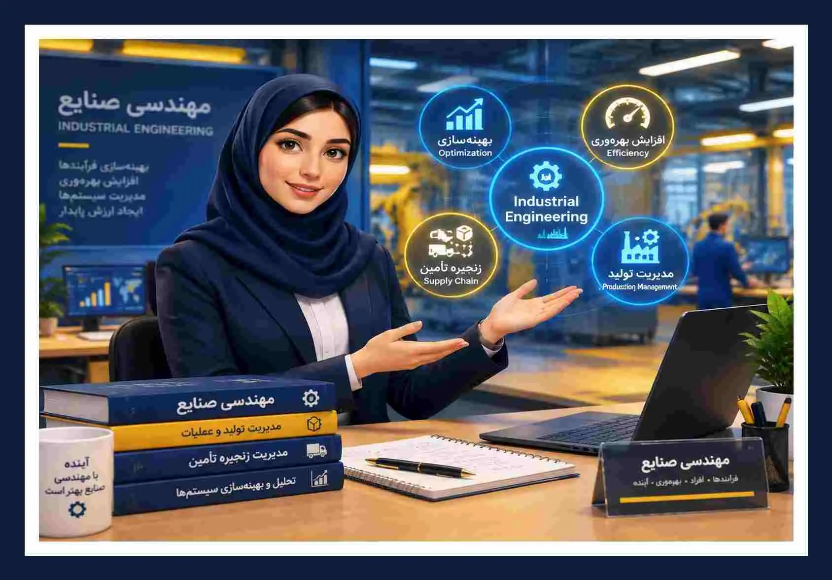 راهنمای جامع انتخاب رشته مهندسی صنایع و سیستم ها